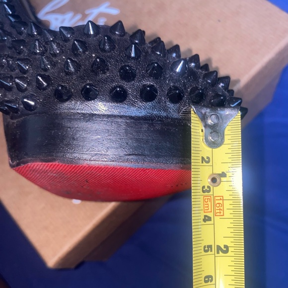 Christian Louboutin Spiked Platform Heels - Picture 4 of 6